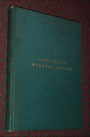 Seller image for Campbell's Condensed Interest Tables for sale by Pensees Bookshop