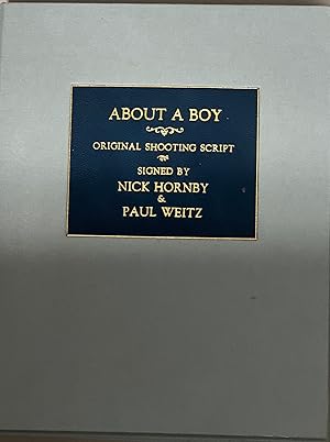 Image du vendeur pour ABOUT A BOY mis en vente par Mystery Pier Books, Inc.,ABAA, ILAB, ABA