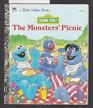 The Monster's Picnic - A Little Golden Book No.109-59 Featuring Jim Henson's Sesame Street Muppets