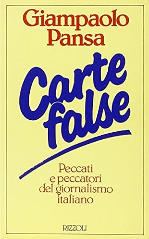 Seller image for Carte false for sale by WeBuyBooks