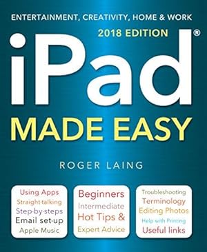 Imagen del vendedor de iPad Made Easy (2018 Edition) a la venta por WeBuyBooks