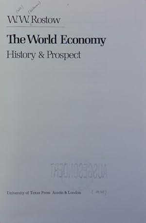 Bild des Verkufers fr The world economy : history & prospect. zum Verkauf von Antiquariat Bookfarm