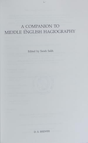 Seller image for A companion to Middle English hagiography. for sale by Antiquariat Bookfarm