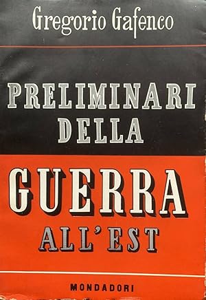 Seller image for Preliminari della guerra all'est for sale by librisaggi