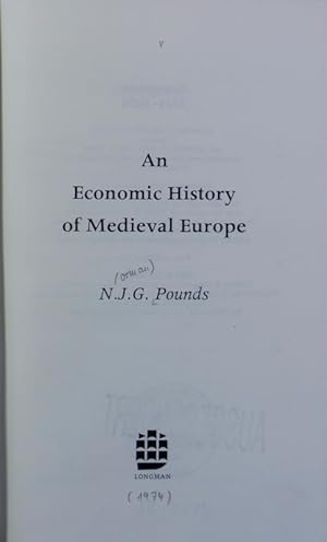 Image du vendeur pour The economic history of medieval Europe. A Longman paperback. mis en vente par Antiquariat Bookfarm