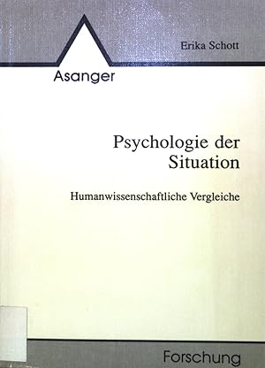 Bild des Verkufers fr Psychologie der Situation : Humanwissenschaftliche Vergleiche. zum Verkauf von books4less (Versandantiquariat Petra Gros GmbH & Co. KG)