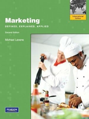 Seller image for Marketing: Defined, Explained, Applied: International Edition for sale by WeBuyBooks