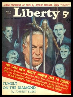 Seller image for LIBERTY MAGAZINE - August 1, 1936 for sale by W. Fraser Sandercombe