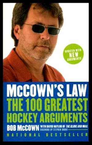 Imagen del vendedor de McCOWN'S LAW - The 100 Greatest Hockey Arguments a la venta por W. Fraser Sandercombe