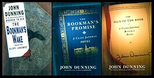 Immagine del venditore per THE BOOKMAN'S WAKE - with - THE BOOKMAN'S PROMISE - with - THE SIGN OF THE BOOK - Cliff Janeway Mysteries venduto da W. Fraser Sandercombe