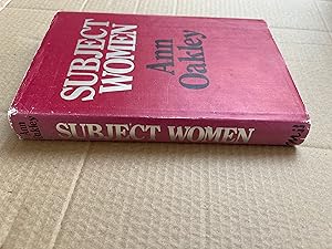 Seller image for Subject Women for sale by SAVERY BOOKS