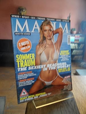 Bild des Verkufers fr MAXIM. Mehr fr Mnner Juli 2004 Deutschland Joanna Krupa u.a. zum Verkauf von Antiquariat Floeder