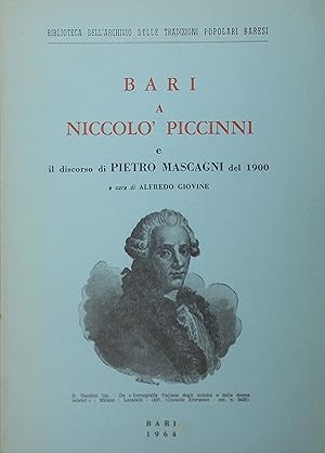 Seller image for Bari a Niccolo Piccini e il discorso di Pietro Mascagni del 1900 for sale by Austin Sherlaw-Johnson, Secondhand Music