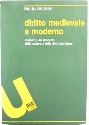 Immagine del venditore per Diritto Medievale e Moderno: Problemi Del Processo, Della Cultura e Delle Fonti Giuridiche venduto da PsychoBabel & Skoob Books