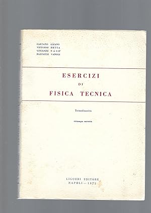 ESERCIZI DI FISICA TECNICA, termodinamica