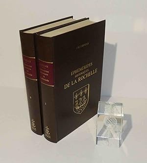 Éphémérides historiques de La Rochelle. Laffitte reprints. Marseille. 1979.