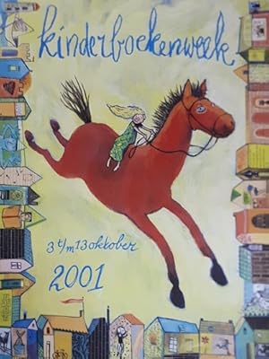 Bild des Verkufers fr Kinderboekenweekaffiche 2001 zum Verkauf von Antiquariaat van Starkenburg