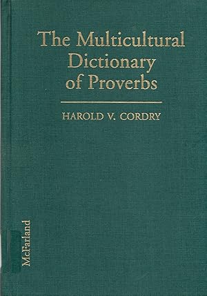 Immagine del venditore per Multicultural Dictionary of Proverbs venduto da Book Booth