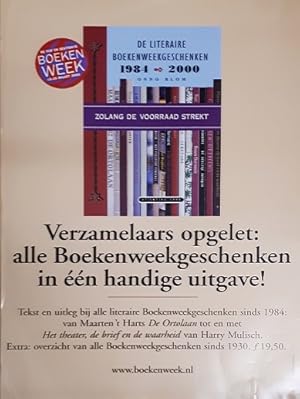 Boekenweekaffiche 2000. Zolang de voorraad strekt