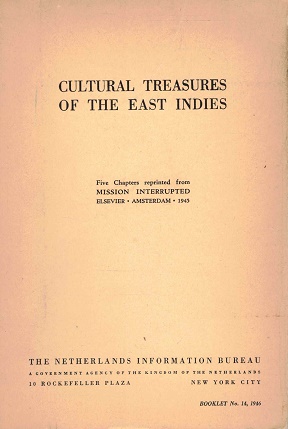 Bild des Verkufers fr Cultural treasures of the East Indies zum Verkauf von Antiquariaat van Starkenburg