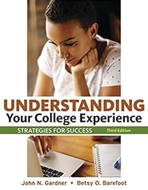 Seller image for Understanding Your College Experience : Strategies for Success for sale by GreatBookPricesUK