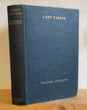 Last Essays (1924)