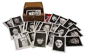 "Reise zum Planeten Ars". 199 portrait photographs of artists, 185 of which are signed by the sit...