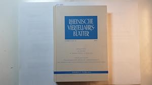 Seller image for Rheinische Vierteljahrsbltter Jahrgang 75 (2011) for sale by Gebrauchtbcherlogistik  H.J. Lauterbach