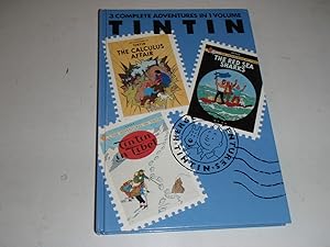 Seller image for The Adventures of Tintin Volume 5: Land of Black Gold / Destination Moon / Explorers on the Moon for sale by Westgate Bookshop