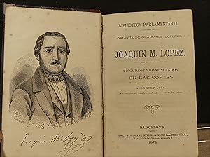 Bild des Verkufers fr Discursos pronunciados en las Cortes de 1836-1837-1838. zum Verkauf von Llibreria Antiquria Casals