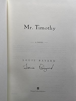 Seller image for MR. TIMOTHY. for sale by Bookfever, IOBA  (Volk & Iiams)