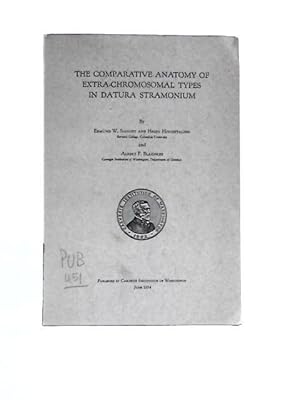 Image du vendeur pour Comparative Anatomy of Extra-Chromosoal Types In Datura Stramonium mis en vente par World of Rare Books