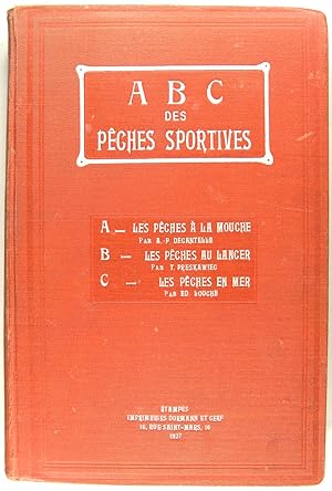 Seller image for A B C des pches sportives. for sale by Philippe Lucas Livres Anciens