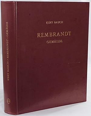 Immagine del venditore per Rembrandt. Gemlde. Berlin 1966. 4to. XVI,53 Seiten und 562 Abbildungen auf Tafeln. Orig.-Leinenband. venduto da Antiquariat Schmidt & Gnther