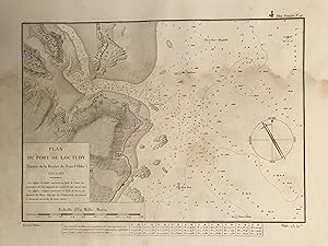 Plan du Port de Loctudy - Entrée de la rivière de Pont-l'Abbé