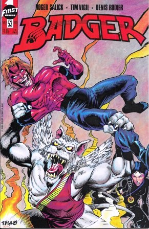 Immagine del venditore per Badger: Vol 1 #53 - November 1989 venduto da bbs