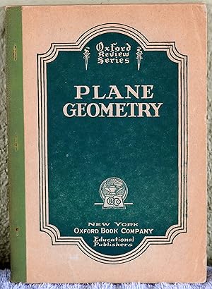 Immagine del venditore per Plane Geometry (Oxford Review Series) venduto da Argyl Houser, Bookseller