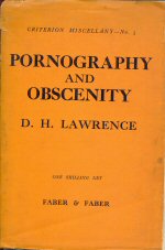 Seller image for Pornography and Obscenity for sale by timkcbooks (Member of Booksellers Association)