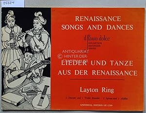 Renaissance Songs and Dances. - Lieder und Tänze aus der Renaissance. 2 Sopran- und 1 Altflöte. [...