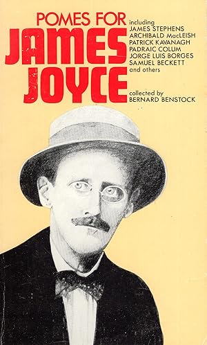 Bild des Verkufers fr Pomes [i.e. poems] for James Joyce zum Verkauf von A Cappella Books, Inc.