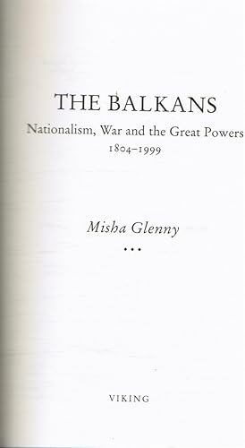 Imagen del vendedor de The Balkans: Nationalism, War and the Great Powers, 1804-1999 a la venta por Bookshop Baltimore