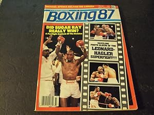 Boxing 87 Fall 1987 Sugar Ray, Leonard Hagler