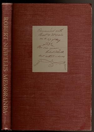 Seller image for MEMORANDA: TRAVLES IN THE TERITORY OF MISSOURIE; TRAVEL TO THE KAYUSE WAR; Together with a Report on the Indians South of the Columbia River. for sale by Circle City Books