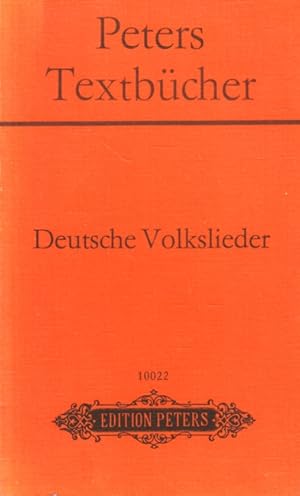 Deutsche Volkslieder : 280 ausgewählte Liedtexte.