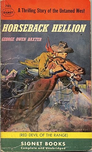 Image du vendeur pour Horseback Hellion (Red Devil of the Range) mis en vente par Book 'Em
