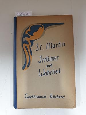 Irrtümer und Wahrheit : Band II : Übersetzung: Matthias Claudius : mit einer Einleitung von Rudol...