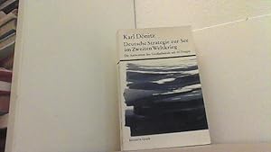 Bild des Verkufers fr Deutsche Strategie zur See im Zweiten Weltkrieg. Die Antworten des Groadmirals auf 40 Fragen. zum Verkauf von Antiquariat Uwe Berg