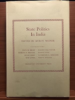 Image du vendeur pour State Politics in India mis en vente par Rosario Beach Rare Books