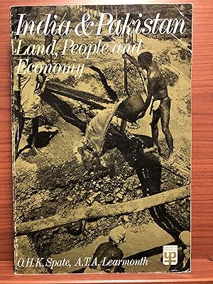 Seller image for India and Pakistan: Land, People and Economy for sale by Rosario Beach Rare Books