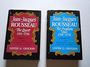 Seller image for Jean-Jacques Rousseau/The Quest 1712-1758. Vol.1 The Prophetic Voice 1758-1778. Vol. 11 for sale by Empire Books